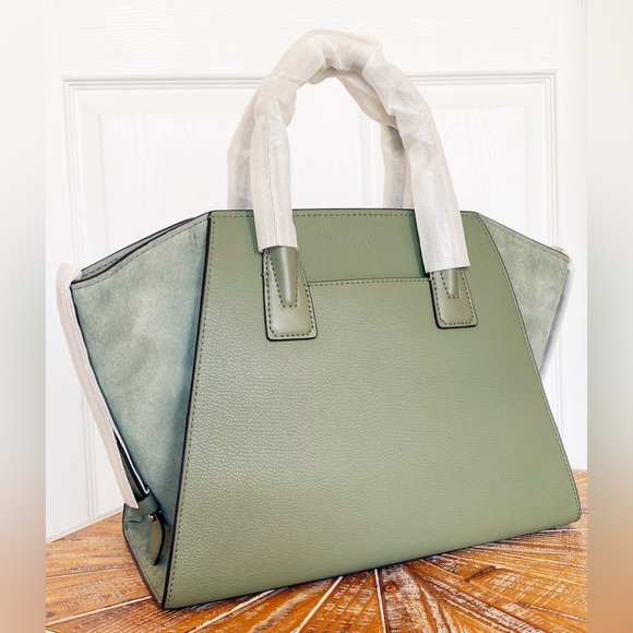 NWT Michael Kors Large Avril Top Handle Satchel - Picture 9 of 17